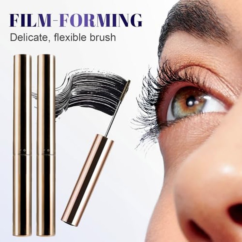 Nitvei Waterproof Quick-Dry Mascara for Longer, Fuller Lashes