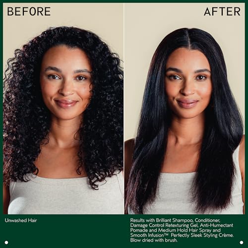 Aveda Brilliant Conditioner | Hydrating, Detangling, Smoothing Conditioner | Adds Shine | with Jojoba and Babassu Oils | for All Hair Types | Jasmine, Rose, Clove Aroma | 6.7 Fl Oz