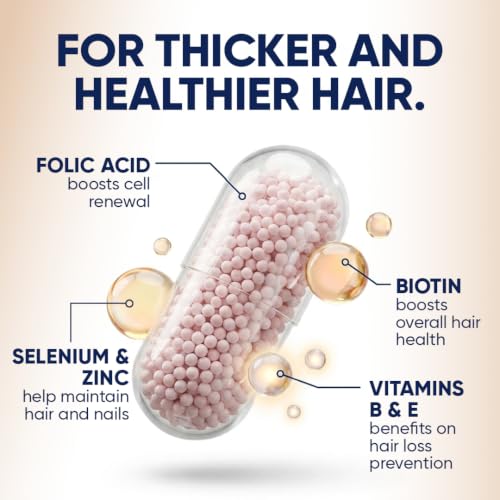 Moerie Hair Boost Supplements with Biotin & Minerals - 180 Capsules