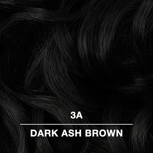 COLORCHARM Permanent Cream Hair Dye 3A Dark Ash Brown | 100% Gray Coverage