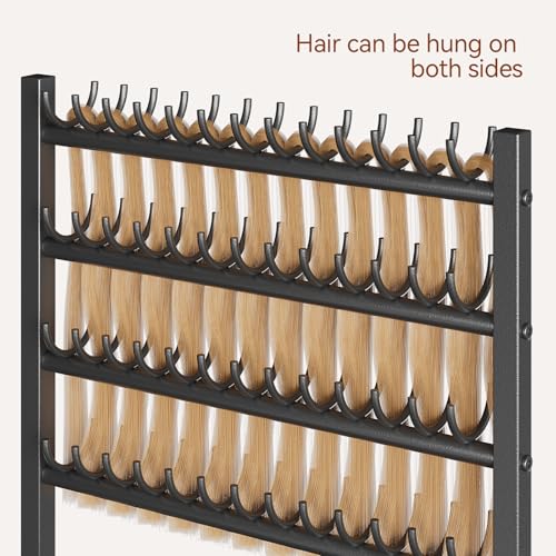 Braiding Rack 286 Pegs 2-Sided Hair Holder with Wheels