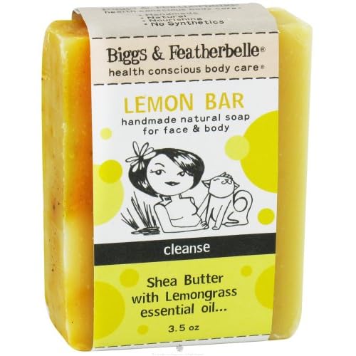 Biggs and Featherbelle Soap Bar, Lemon, 3.5 Ounce