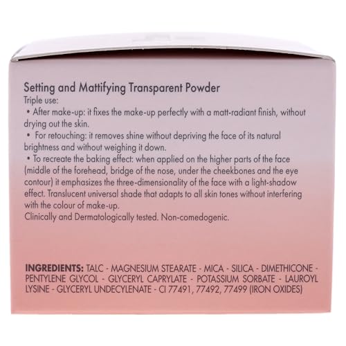 Setting Powder - 001 Translucent by Pupa Milano for Women - 0.158 oz Powder