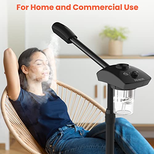 TASALON Professional Ionic Facial Steamer for Spa & Home