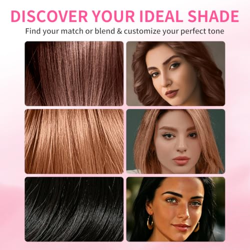 Meiliduo Eyelash & Eyebrow Color Kit - Natural Brown Shade