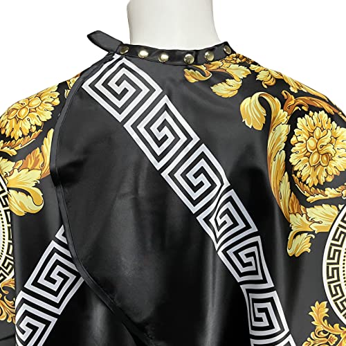 Barber Cape 63" × 56" with Snaps | Professional Stylist Gown