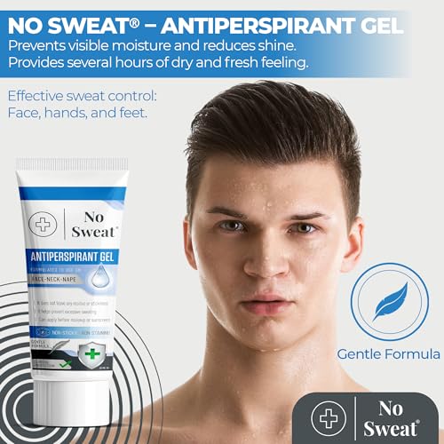 Antiperspirant Gel for Face and Neck - Prevents Excess Sweating 50 ML