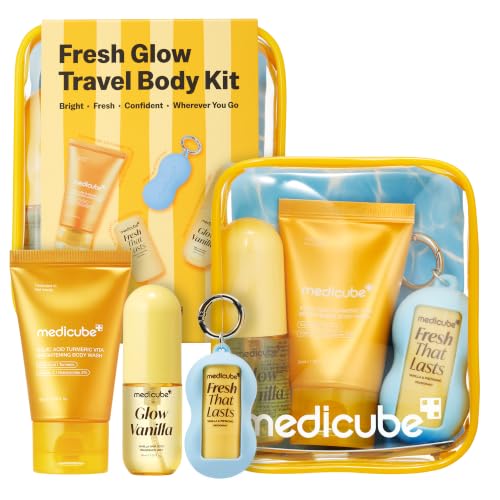 Medicube Fresh Glow Body Kit - Travel-Ready 3-Piece Set