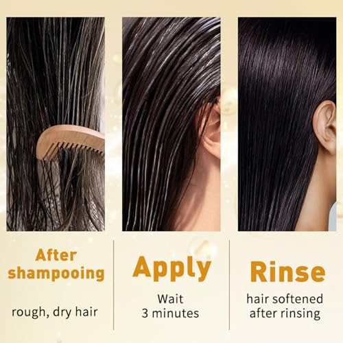 Collagen Hair Mask - Protein Treatment with Argan Oil for Dry &