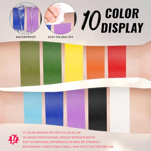 Light Purple Oil-Based Face Paint Stick | Full Coverage SFX Makeup