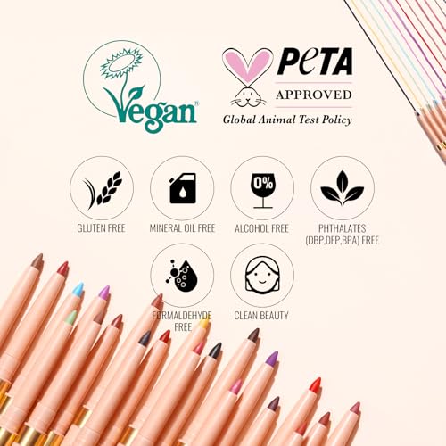 Oulac Moss Green Waterproof Retractable Eyeliner Pencil