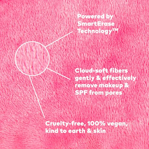 MakeUp Eraser PRO - Reusable Makeup Remover Cloth, Original Pink