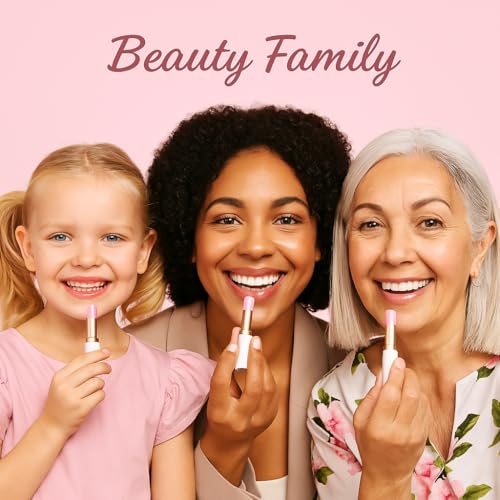 BestLand 3-Pack Color Changing Lip & Cheek Stain Set - Hydrating Jelly Lipsticks for Dry & Mature Lips