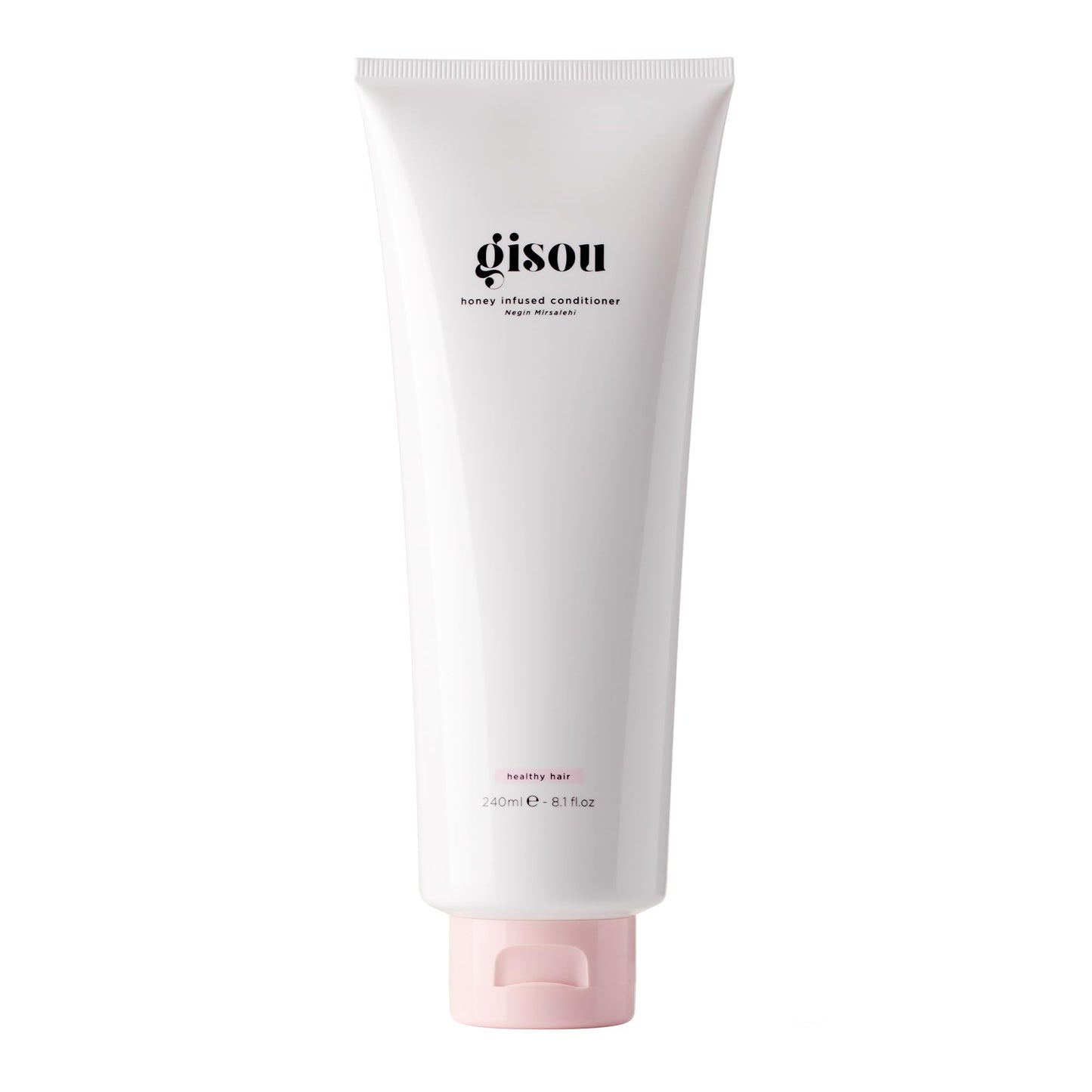 Gisou Honey Infused Conditioner, Weightless and Nourishing Conditioner Enriched with Mirsalehi Honey, Helps Moisturize, Detangle, Smooth and Soften (8.1 fl oz)