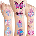 Singer Temporary Tattoo Stickers - 6 Sheets 240+ Designs