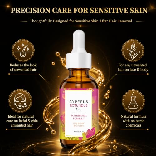 Cyperus Rotundus Oil for Hair Removal - 100% Pure Moisturizing Oil