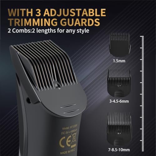 ZENLICO Body Hair Trimmer for Men - Ceramic Blade with USB-C Charging