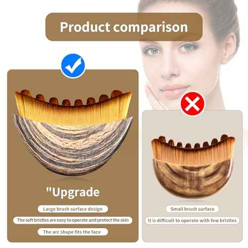 Upgrade Lymphatic Contour Face Brush,Lymphatic Drainage Brush,Dry Lymphatic Drainage Massager,Ergonomically Designed to Fit The Skin Precisely