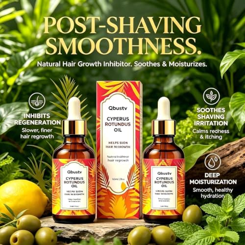 Cyperus Rotundus Hair Removal Oil for All Skin Types