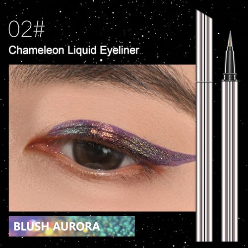 Chameleon Liquid Eyeliner - Color Shifting Metallic Waterproof