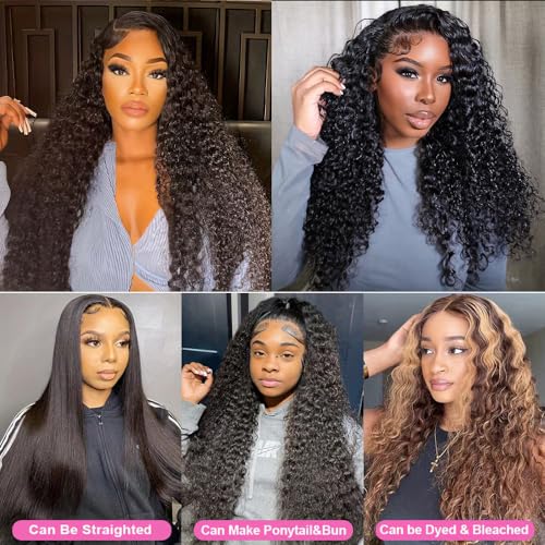 Deep Wave Curly Human Hair Bundles - 100% Brazilian Virgin Hair
