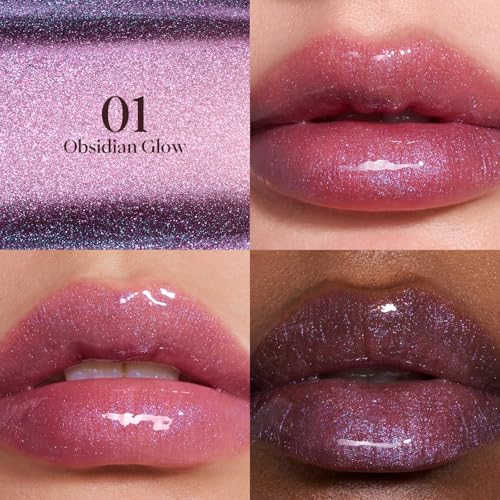 Joocyee Cat Eye Lip Gloss - Holographic Shimmer Plumping Tint