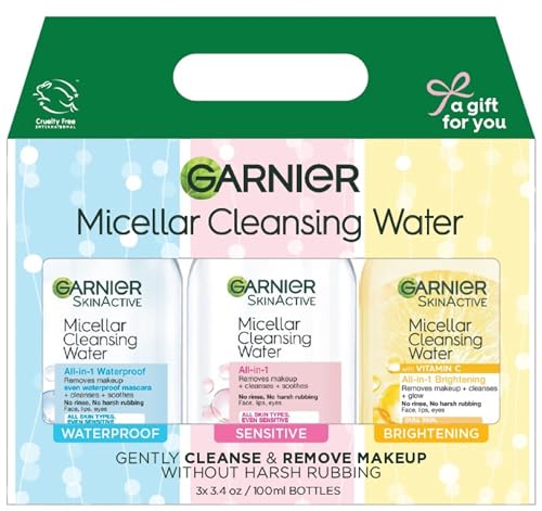 Garnier SkinActive Micellar Water Makeup Remover 3-Pack