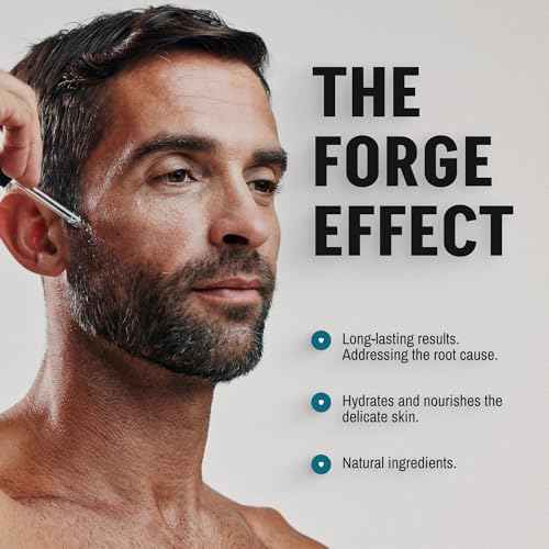 FORGE SKIN¢ç Night Beef Tallow Serum for Men [TALLOW-BASED] - Facial Essence for Face Wrinkles with Essential Oils - Natural Green Tea Skincare for Radiance and Skin Hydration (1.77 OZ)