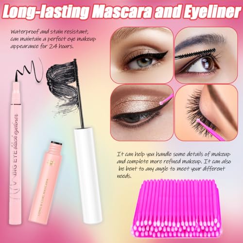 DIY Lash Extension Kit with 280 PCS 9-16mm 40D Lashes Clusters 200ml/6.7fl.oz Lash Cleanser Eyelash Shampoo Mini USB Portable Lash Fan Bond and Seal Remover Eyeliner Eyelid Cleaning Brush