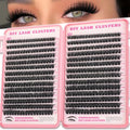 Manga Lash Clusters 504Pcs 10-18mm D Curl Wispy Eyelash Extensions