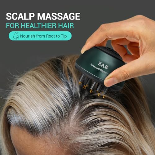 Scalp Oil Applicator Comb with Massager & 30ml Reservoir