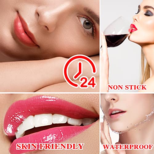 Color Changing Lipstick Set - 8 Pcs Magic Jelly Lip Tint