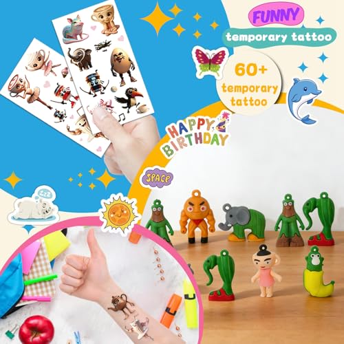 84Pcs Italian Brainrot Party Favors & Action Figures Set