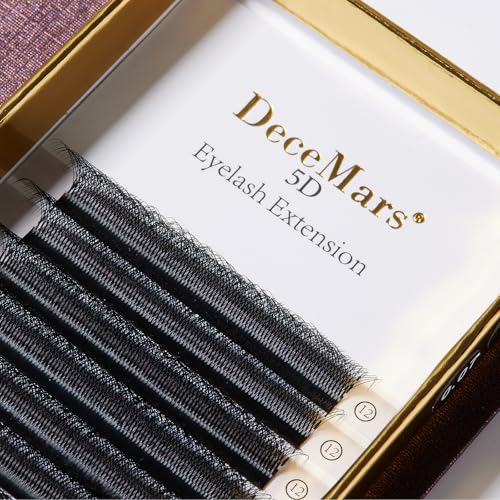 DeceMars 5D W Eyelash Extensions 0.07mm 14mm 1320 Fans