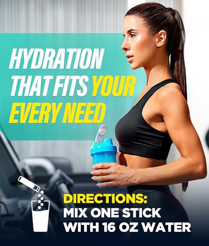 Dralot Nutrition Sugar Free Electrolyte Powder for Hydration - 16 Sticks