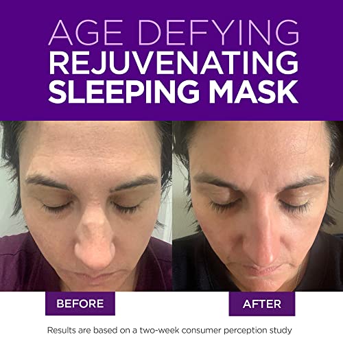 AGE DEFYING Plant Based Retinol Alternative Rejuvenating Sleeping Mask