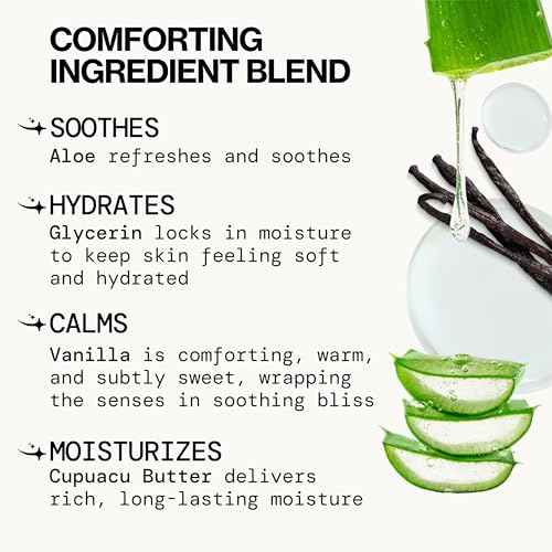 Pacifica Body Wash - Vanilla Crystal Super Hydrating Body Wash - Bath & Shower Gel - Clean Beauty, Vegan & Cruelty-Free Dermatologist Tested