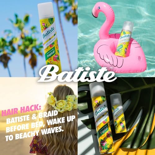 Batiste Tropical Dry Shampoo, 3.81 OZ (Pack of 2)