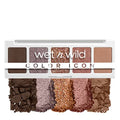 wet n wild Color Icon 5-Pan Eyeshadow Palette Bundle - Pink Camo-flaunt Matte Shimmer Metallic & Brown Walking On Eggshells