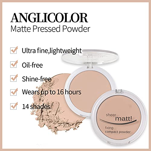 Phoera Sheer Matte Setting Powder - Vitamin E Foundation Fixer