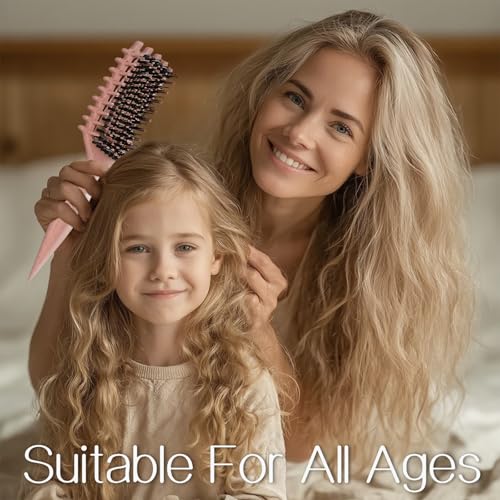 Curly Hair Brush with Vented Design - Frizz Control & Detangling