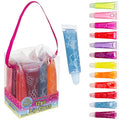 12-Piece Fruit Flavored Lip Gloss Set for Kids