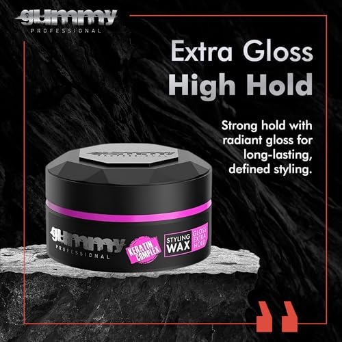 Fonex Gummy Professional Hair Wax - High Hold Extra Gloss