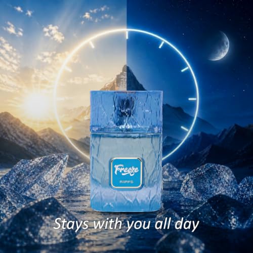 RiiFFS Freeze Eau De Parfum Spray - 3.4 Ounces, Unisex Fragrance