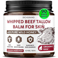 Grass Fed Beef Tallow Balm with Honey - Face & Body Moisturizer