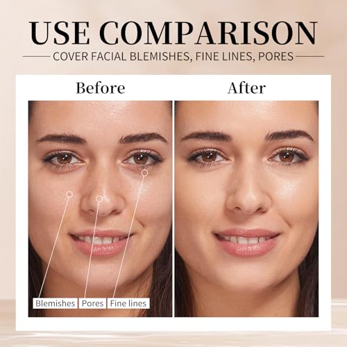 Airbrush Foundation Spray - Full Coverage Liquid Makeup