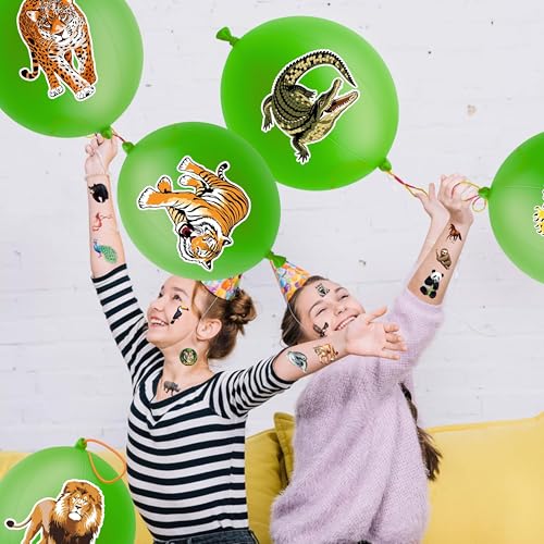 Jungle Animal Party Favors Set - 72 Piece Bundle