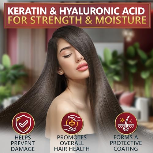 NATURAVIS Keratin Shampoo & Conditioner Set - Sulfate-Free, All Hair Types