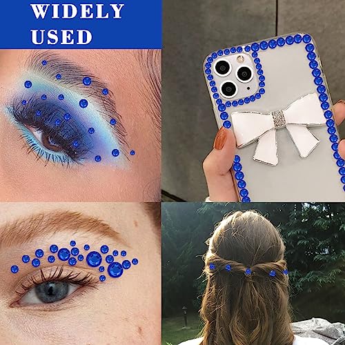 1799 Pcs Self-Adhesive Rhinestone Stickers 3-6mm
