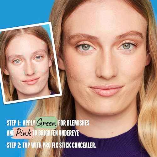 NYX PROFESSIONAL MAKEUP Pro Fix Stick Correcting Concealer, Buildable Medium Coverage Concealer Stick - Pink